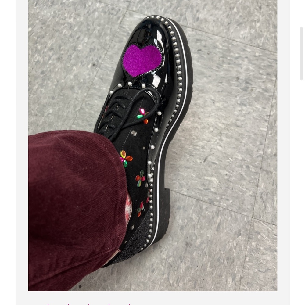 Betsy Johnson Pixxy Black Loafers